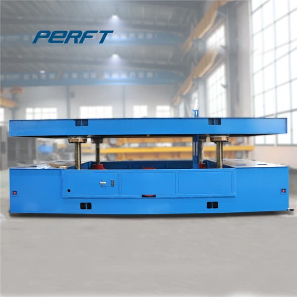 high speed diesel powered hydraulic lifting transfer cart factory